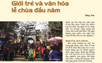 Giới trẻ và văn hóa lễ chùa đầu năm